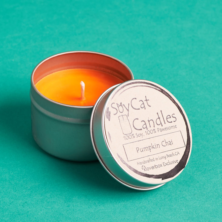 Kloverbox pumpkin candle