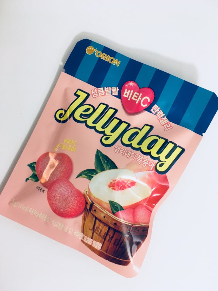 Korean Snacks Box Review November 2018 - JELLY DAY FRONT