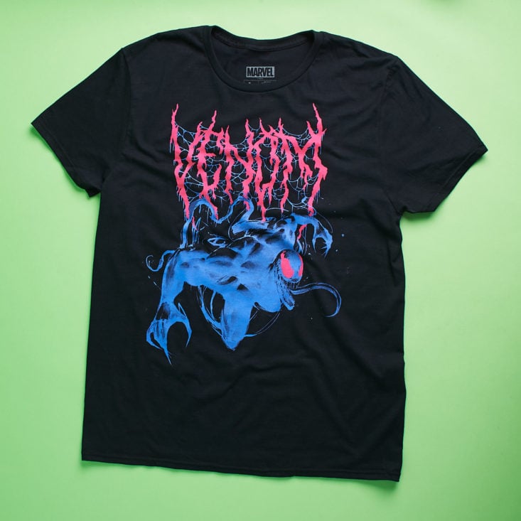 Loot Crate Invaders September 2018 - Venom T-Shirt Front