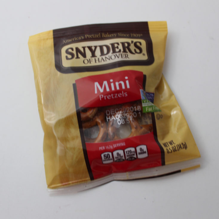 Love with Food October 2018 - Snyder’s of Hanover Mini Pretzels Top
