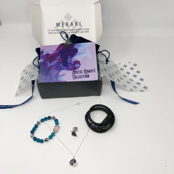 My Meraki Box October 2018 - Box Open With All Products