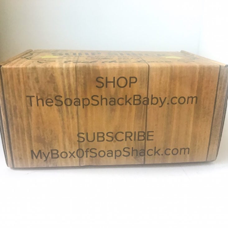 Soap Shack Box September 2018 - Box Review Side