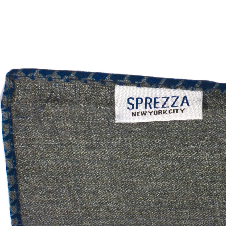 Sprezzabox October 2018 - SPREZZA Pocket Square Corner Front