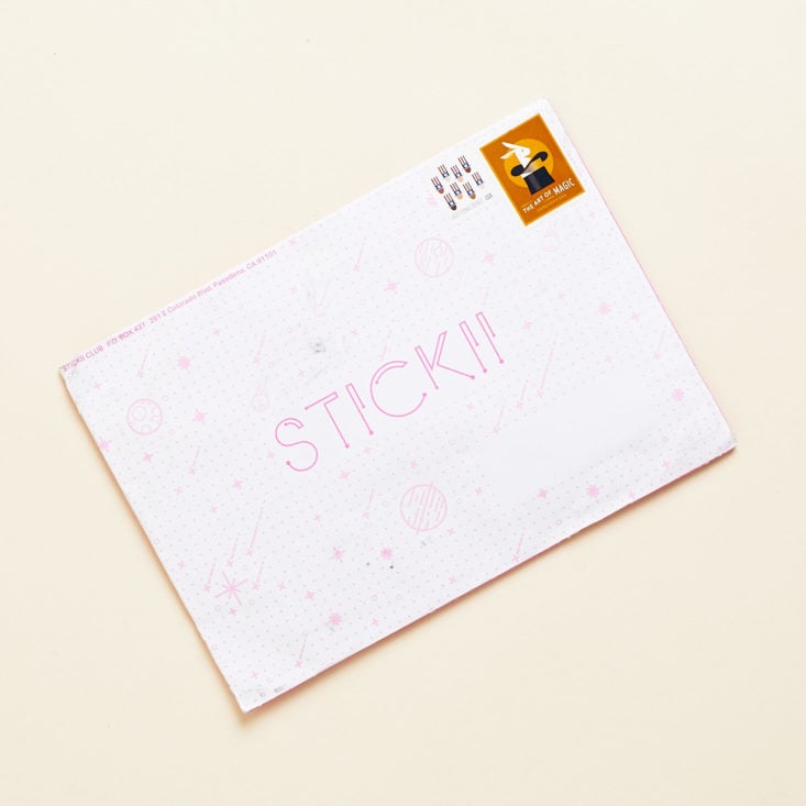 stickii autumn morning envelope