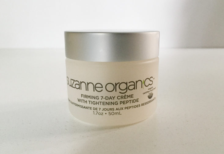 Suzanne Selects August 2018 - Firming 7Day Cream