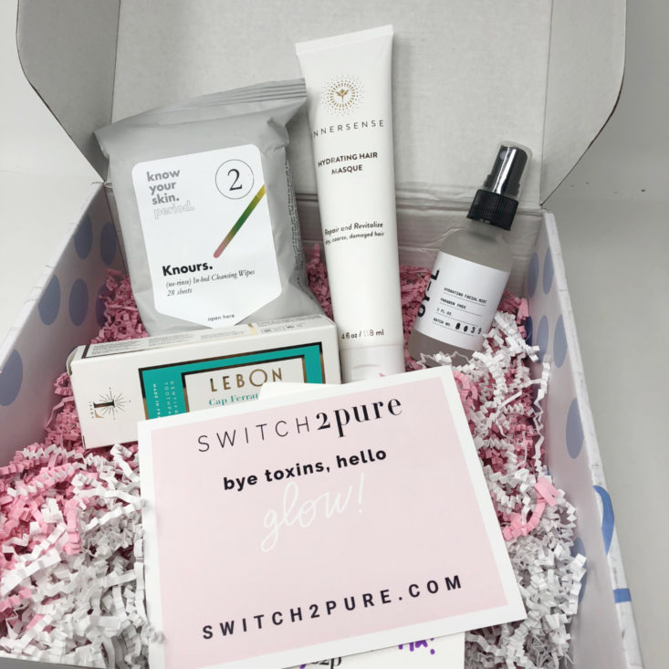 Switch 2 Pure October 2018 - Open Box with Products Front