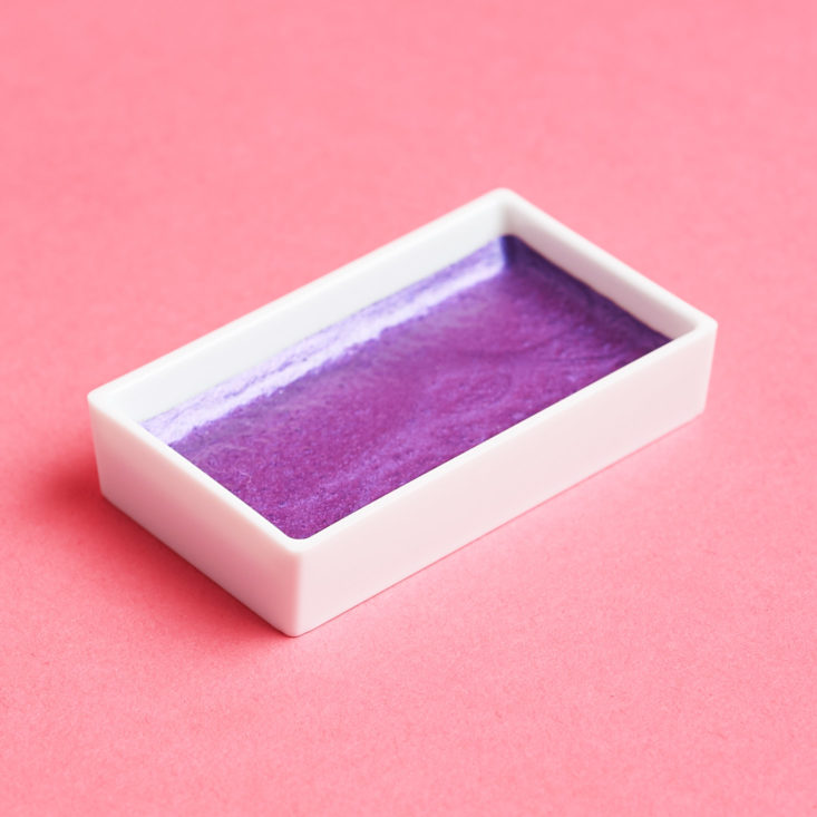 the inky box mini purple ink pad