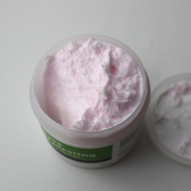 Vegan Cuts Beauty October 2018 - Vya Naturals Rose Hydrating Body Butter Open Top