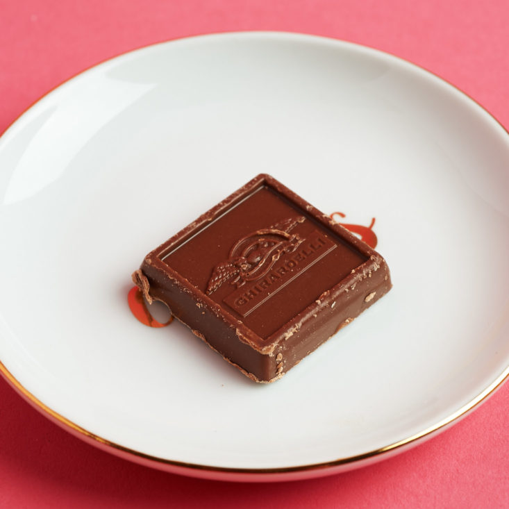Vellabox Vivere October 2018 - Ghirardelli Minis Plated