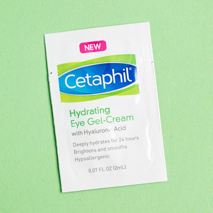 Walmart Beauty Box October 2018 - Cetaphil Hydrating Eye Gel-Cream Front