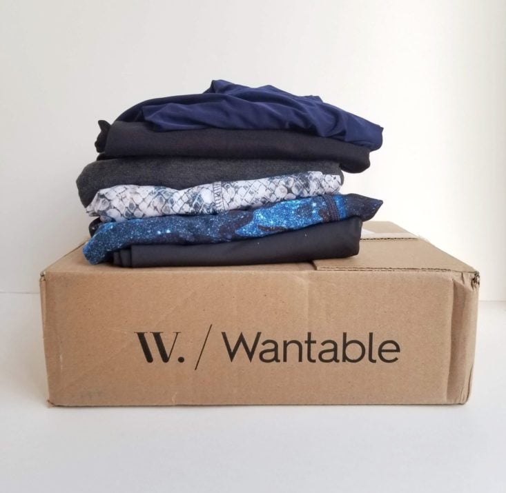 Wantable Fitness October all items