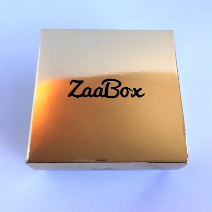 ZaaBox Women of Color October 2018 - Unopened Box Top