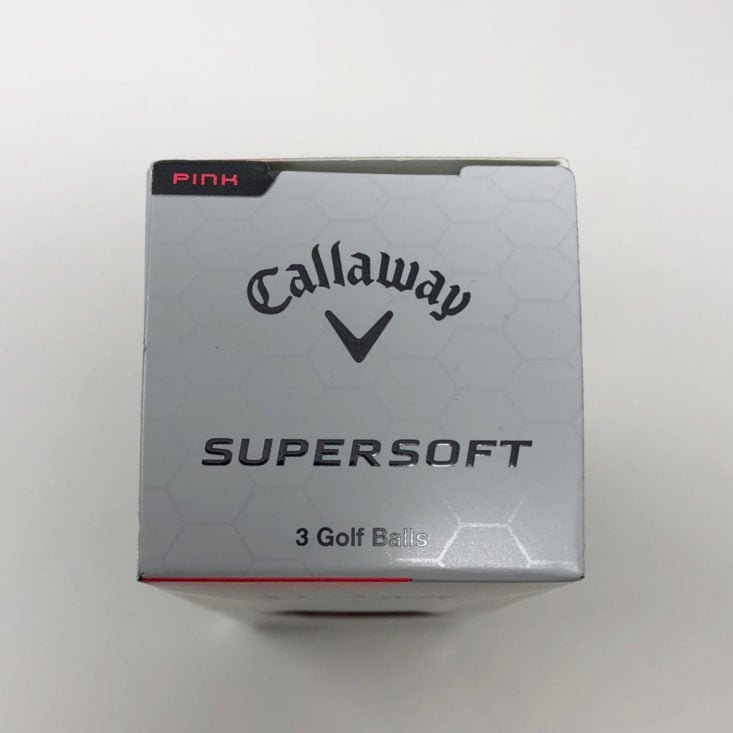 Tee Up Box October 2018 callaway golf balls