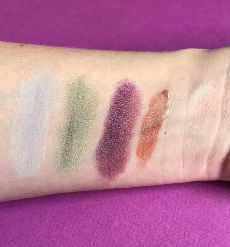 Apocalyptic Beauty October 2018 - Swatches Front