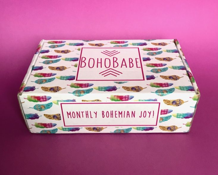 BohoBabe November 2018 - Box Review Front