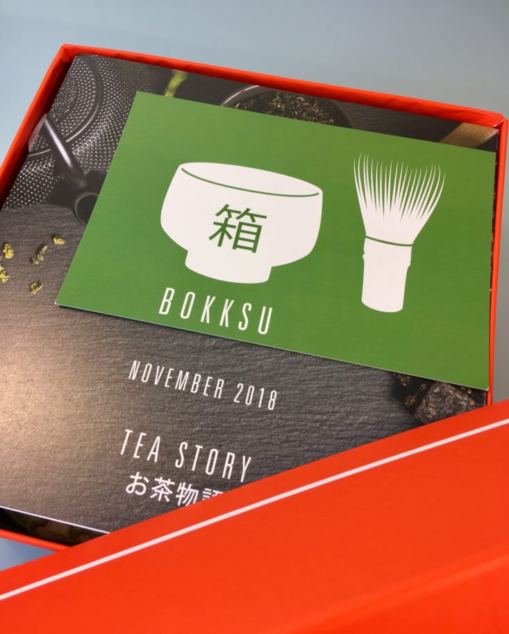 Bokksu November 2018 - Box Inside