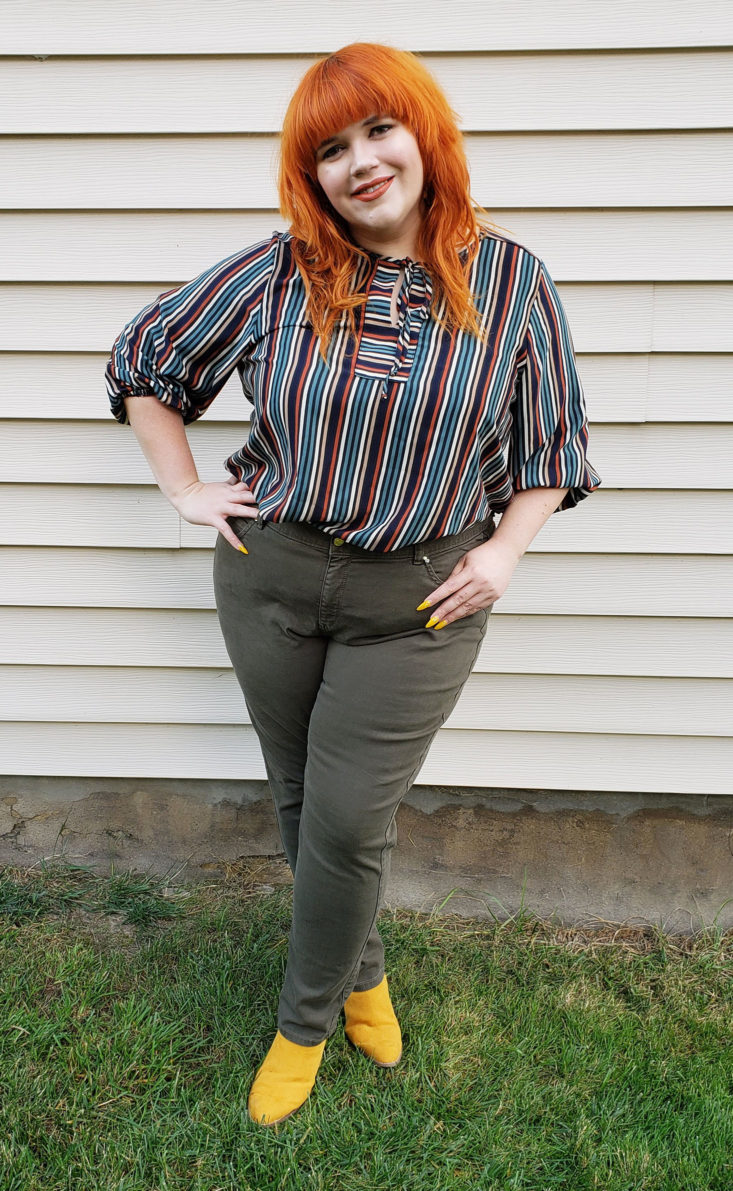 Dia & Co Subscription Box Review—October 2018 - Broome Skinny Jean 1 Front