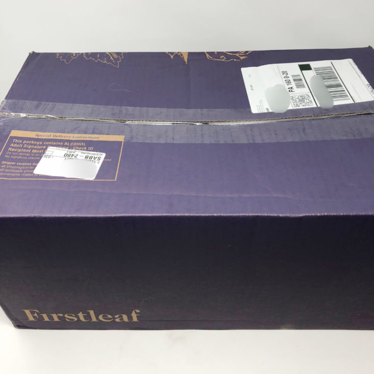 Firstleaf Wine November 2018 - Boxed Front