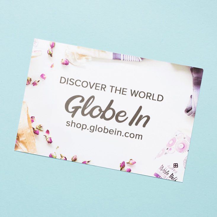 Globe In Bake card