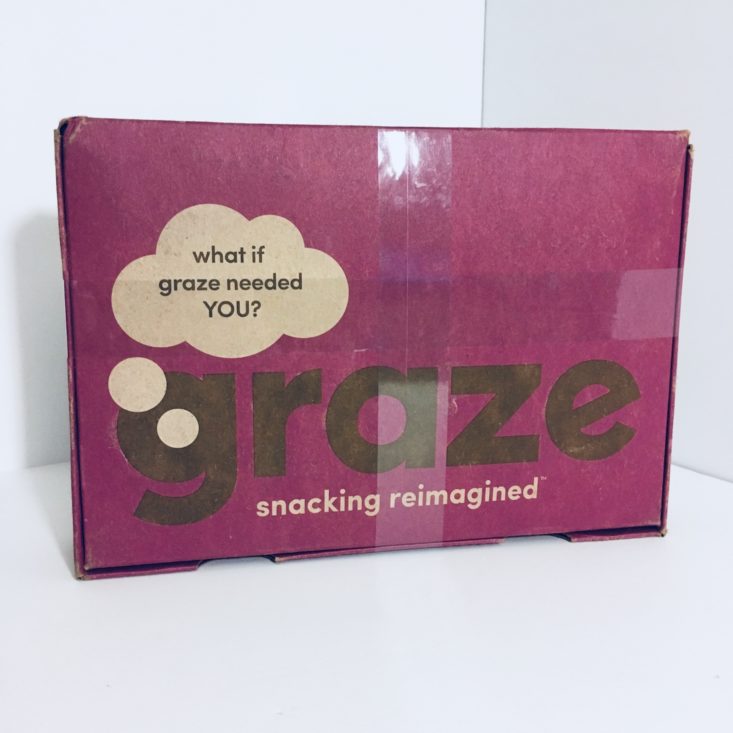 Graze Variety Box November 2018 Review - Box Closed Front