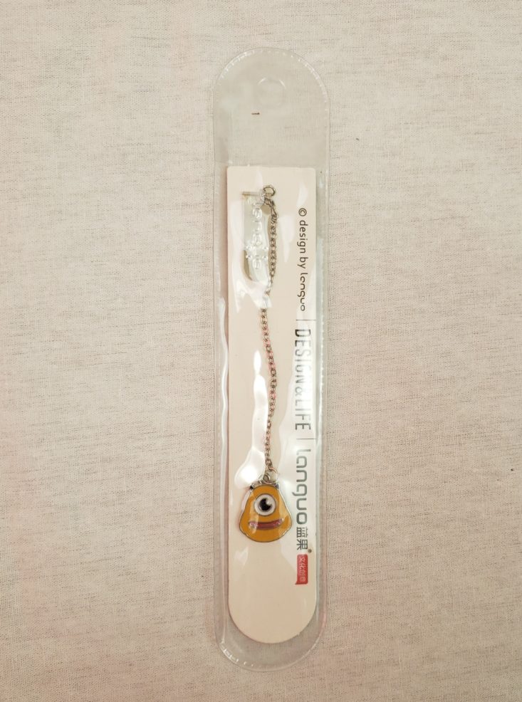 IN YOUR CASE NOVEMBER 2018 REVIEW - Monster Bookmark Chain Packaged Top