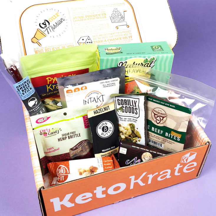 Keto Krate Best Snack Subscription of 2018