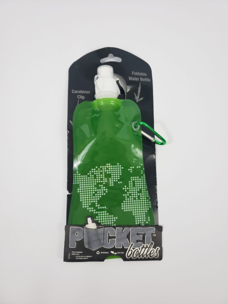 MINI MYSTERY BOX OF AWESOME November 2018 - Pocket Bottles Water Bottle 1 Top
