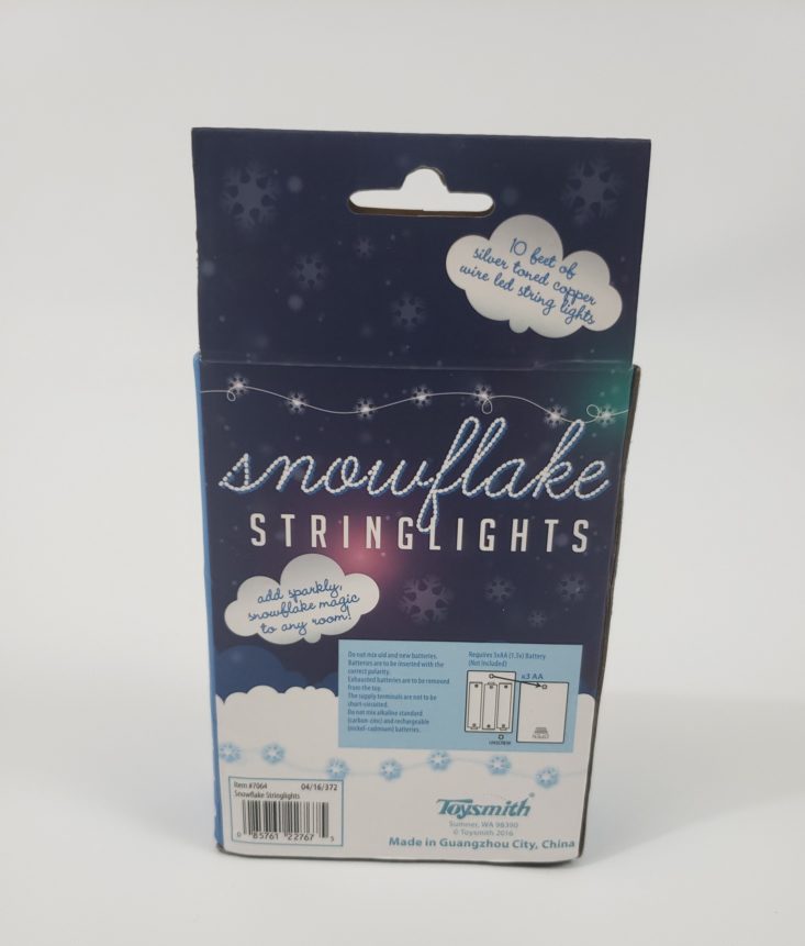 MINI MYSTERY BOX OF AWESOME November 2018 - Snowflake Starlights Back