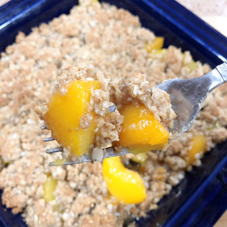 Mama Junes Southern Style Box - Peach Crisp Mix Made Top