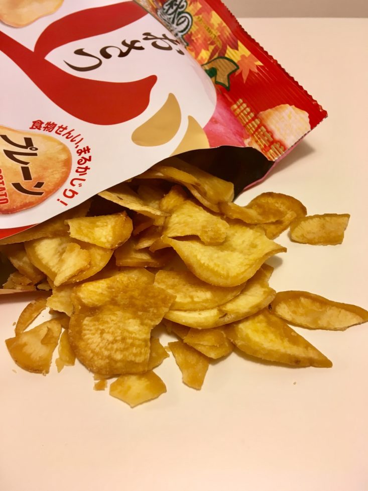 Osatsu Doki Sweet Potato Chips- Apple Pie Flavor Pieces
