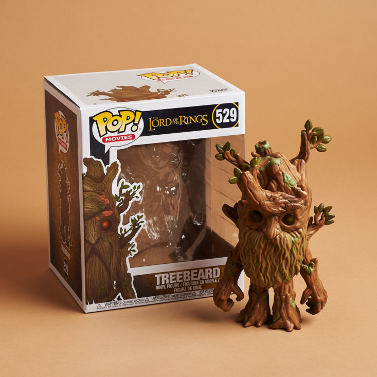 Pop In A Box November 2018 - Lord Of The Rings Treebeard Unboxed Front