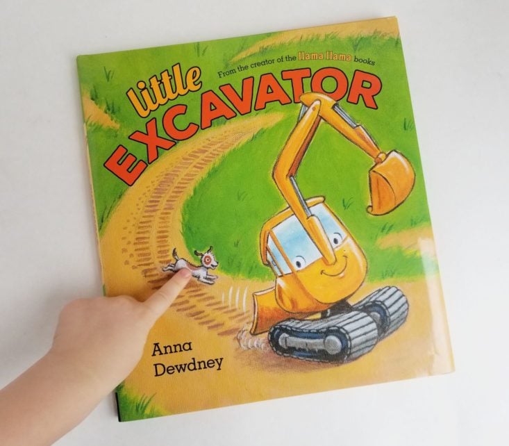 Amazon Prime Books ages 3-5 little excavator cover