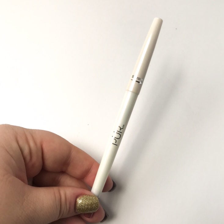 Pur Deluxe November 2018 - On Point Lipliner in Low Key unboxed Front