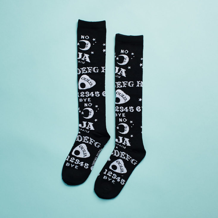 Quirky Crate black halloween socks