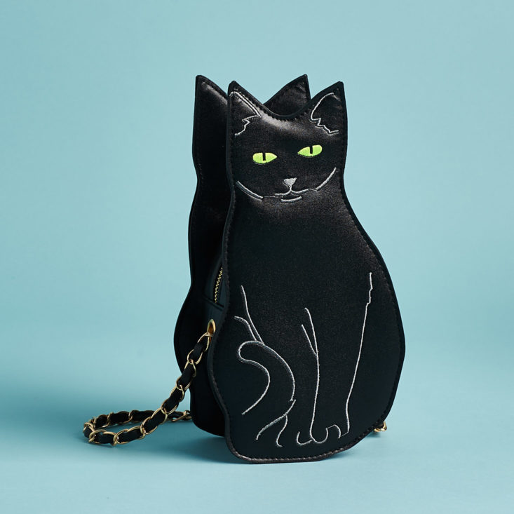 Quirky Crate black cat purse