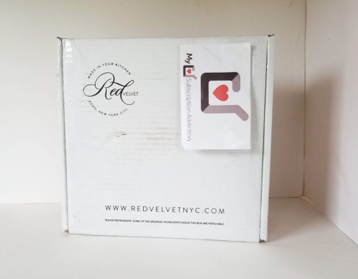 Red Velvet NYC Baking Kit Subscription box