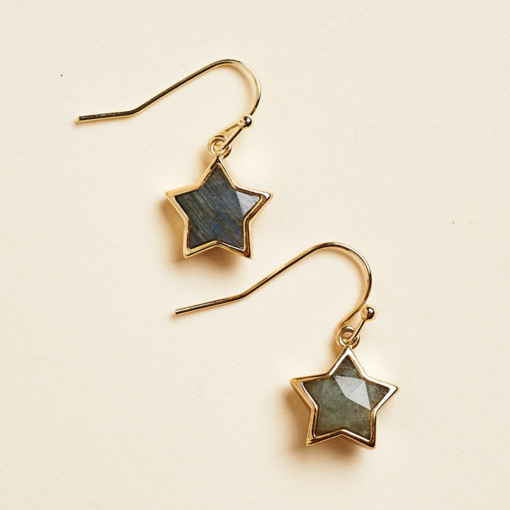 rocksbox november star crystal earrings