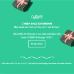 Extended! Cratejoy Cyber Monday Sale – 30% Off Subscriptions!
