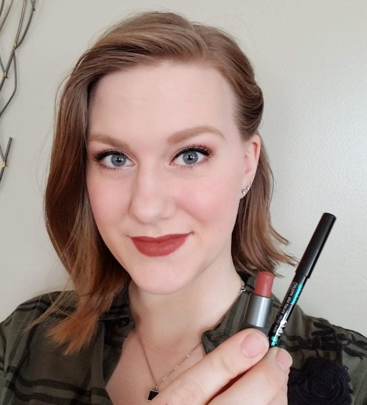 Sephora Faves Mystery Lip Kit 2018 Bite beauty lipstick worn