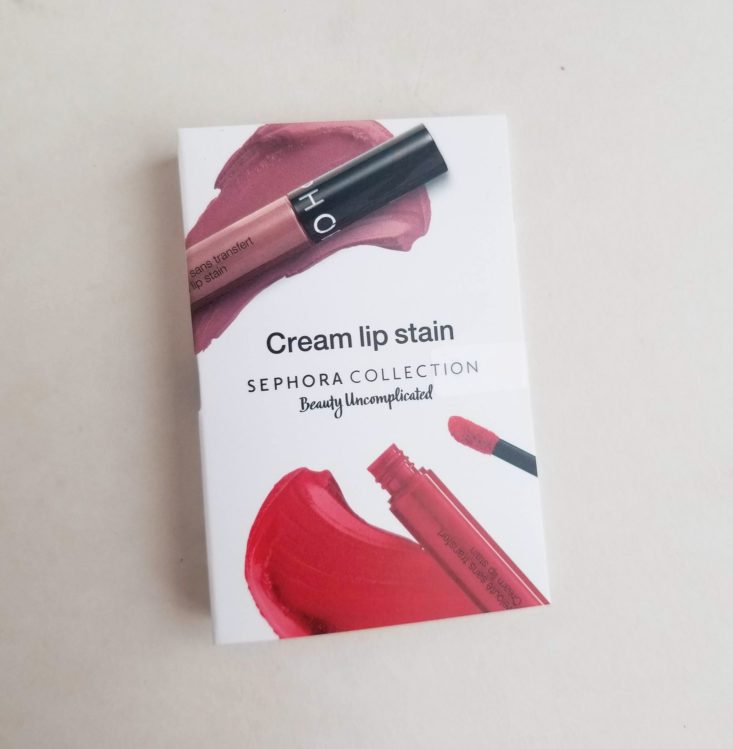 Sephora Play November 2018 lip cream