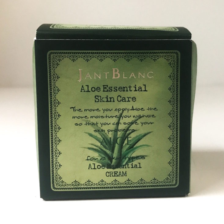Sooni Pouch Review September 2018 - Aloe Box Front