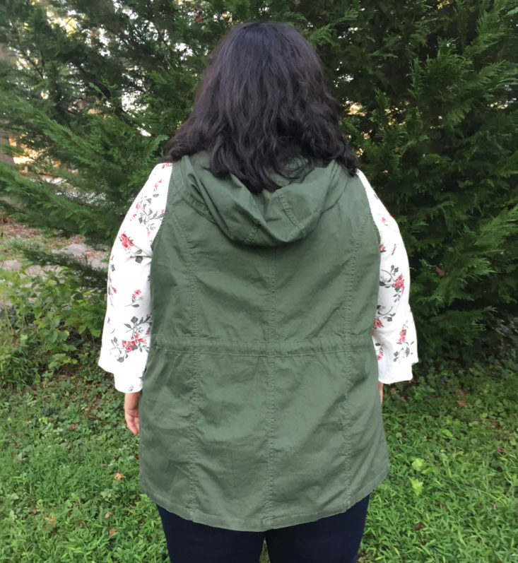 Stitch Fix Plus November 2018 - Vest Back
