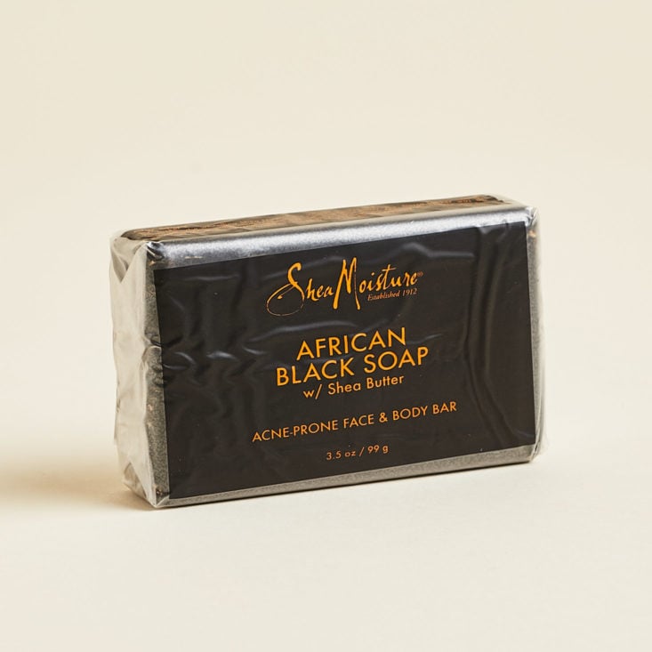 Target Beauty Box Shea Faves black soap