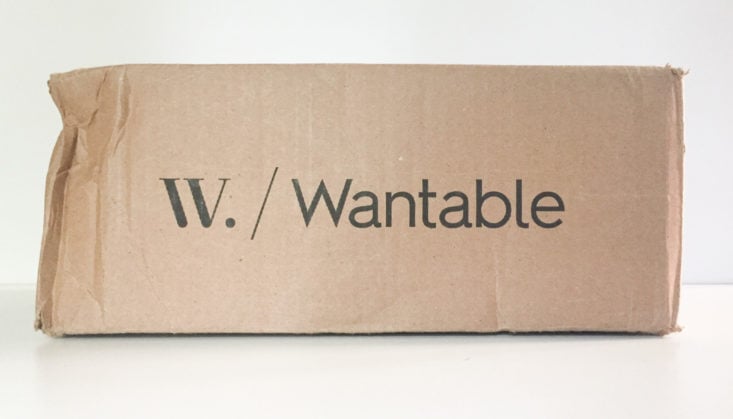 Wantable Style Edit Subscription Review October 2018 - Box Closed Front