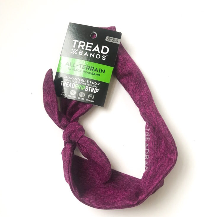 Yogi Surprise November 2018 Review - Treadband All-Terrain Tieback Headband 1 With Tag Top