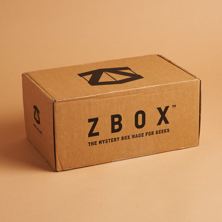 Zbox Review November 2018 - Box Closed Front