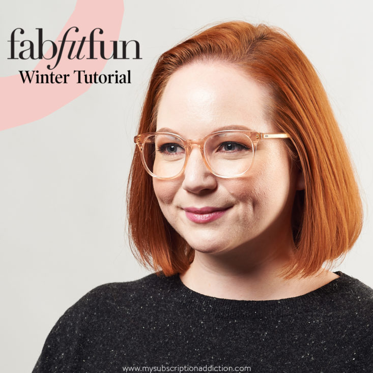 fabfitfun winter box palette holiday makeup tutorial