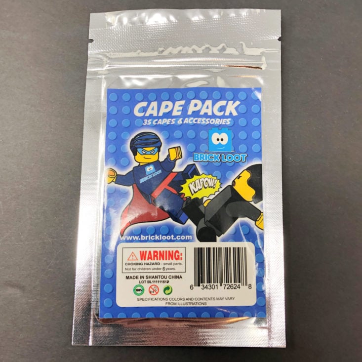 Brick Loot December 2018 - Cape Pack Front