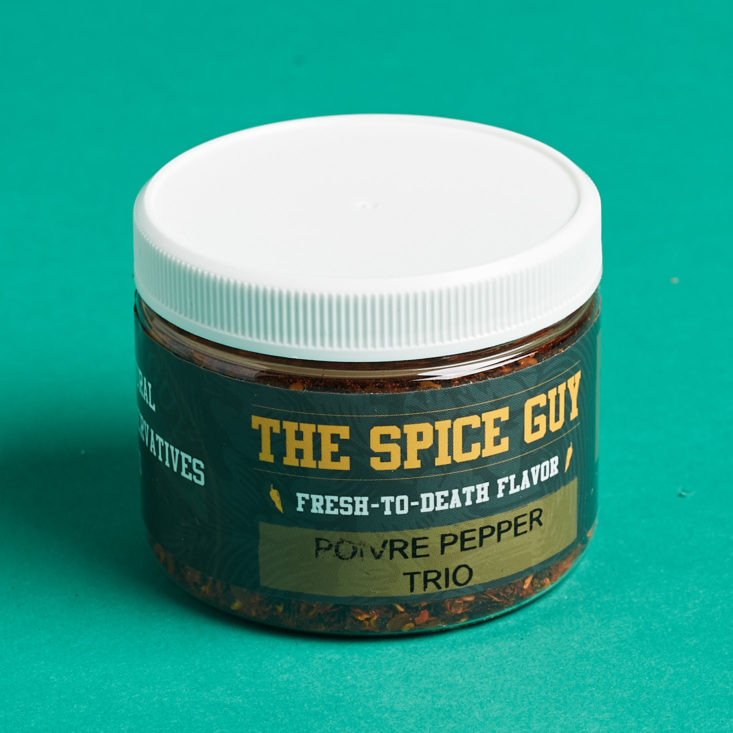 Crate Chef December 2018 pepper spice