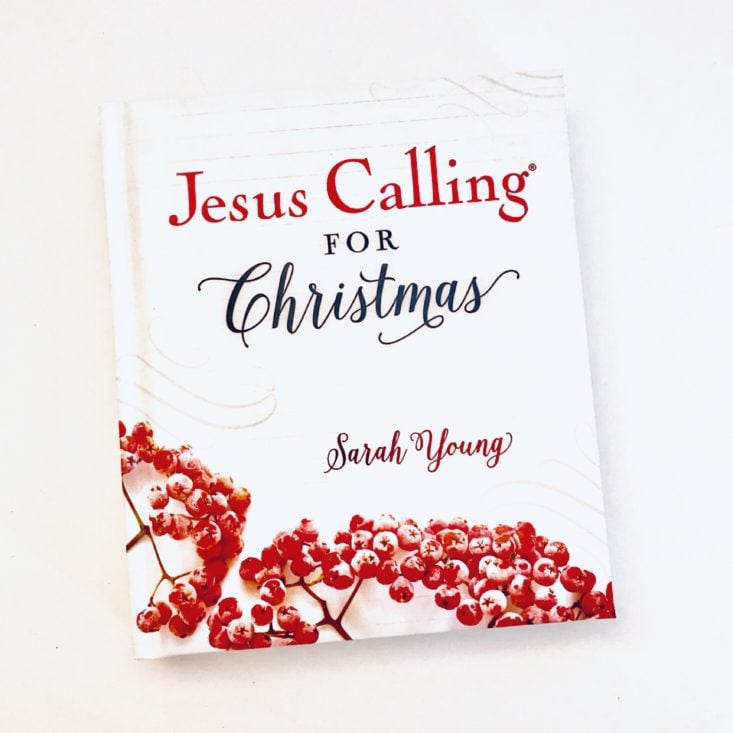 Faithbox December 2018 - Jesus Calling For Christmas Book Front